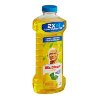 Mr. Clean 21129 23 fl. oz. 2X Concentrated Multi-Surface Cleaner with Lemon Scent - 9/Case
