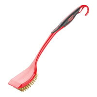 Libman 18" Red BBQ Brush with Brass Fibers 568 - 6/Case