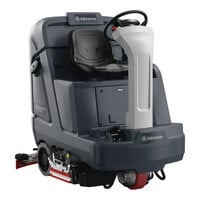 Advance SC5000 34D 56117016 34" Cordless Ride-On Disc Floor Scrubber with AGM Batteries - 37 Gallon, 36V, 250 RPM
