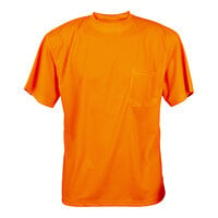 Cordova Cor-Brite Hi-Vis Orange Mesh Short Sleeve Safety Shirt