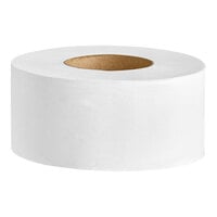 Lavex Universal Jumbo 1-Ply 1000' Toilet Paper Roll with 7 3/8" Diameter - 12/Case