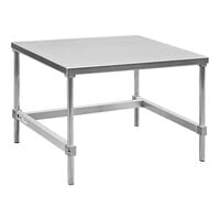 New Age 12460GS 60" x 24" x 24" Aluminum Equipment Stand