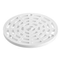 Sioux Chief 861-6 White ABS Round Flat Secondary Strainer for 861 Series SquareMax Floor Sinks