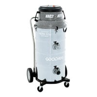 Goodway Technologies Heavy-Duty Stainless Steel Twin-Motor Wet / Dry Vacuum with HEPA Filtration VAC-2-55-HEPA - 115V, 1 Phase