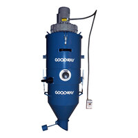 Goodway Technologies 20 Gallon Wall-Mount Continuous-Duty Dry Vacuum DV-CD4-FIXED - 230V, 3 Phase