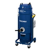 Goodway Technologies 12 Gallon Air-Powered Dry Vacuum with HEPA Filtration DV-AH