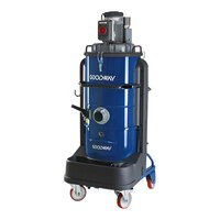 Goodway Technologies 27 Gallon Extra Heavy-Duty Continuous-Duty Dry Vacuum DV-Z75 - 460V, 3 Phase