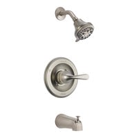 Delta Faucet T13420-SS 13 Series 1.75 GPM / 8.6 GPM Stainless Finish Valve, Bath, and Shower Trim Kit with Monitor Pressure Balancing Cartridge