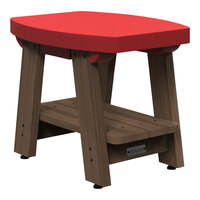 Mayne Mesa Red Side Table