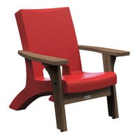 Mayne Mesa Red Patio Chair