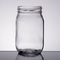 Libbey 92103 16 oz. Drinking Jar / Mason Jar - 12/Case