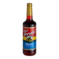 Torani Maple Flavoring Syrup 750 mL Glass Bottle