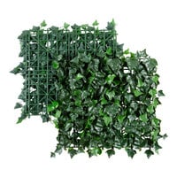 NatraHedge 1200 Series 20" x 20" Artificial Ivy Wall Panel - 12/Case
