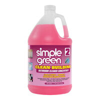 Simple Green Clean Building 1210000211101 1 Gallon Concentrated Bathroom Cleaner - 2/Case