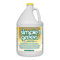 Simple Green 3010200614010 1 Gallon Lemon Scent Concentrated Industrial Cleaner and Degreaser - 6/Case