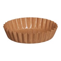 Welcome Home Brands 3 5/8" x 1 3/16" Kraft Paper Baking Cup - 1500/Case
