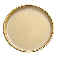 Welcome Home Brands 3 1/8" Gold PET Plastic Round Tray - 500/Case