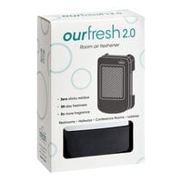 Fresh Products Ourfresh 2.0 OFCAB-F-000I012M-BLACK Black Air Freshener Cabinet - 12/Pack