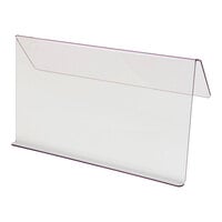 United Visual Products Clear Acrylic Book Holder for 22" x 28" Open Face Pedestal Boards