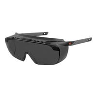 Ergodyne Skullerz OSMIN Over-the-Glass Safety Glasses with Matte Black Frame and Smoke Lenses 55105