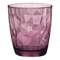 Bormioli Rocco Diamond from Steelite International 13.5 oz. Purple Rocks / Double Old Fashioned Glass - 6/Case