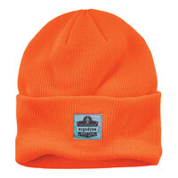 Ergodyne N-Ferno 6806 Hi-Vis Orange Cuffed Rib Knit Winter Hat 16807