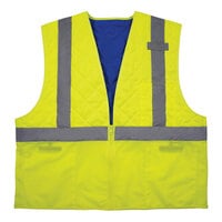Ergodyne Chill-Its 6668 Type R Class 2 Hi-Vis Lime Safety Cooling Vest