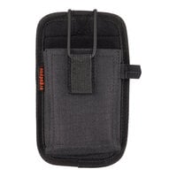 Ergodyne Squids 5542 Black Phone Size Barcode Scanner / Mobile Computer Holster with Belt Loop 19191 - Small