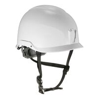 Ergodyne Skullerz 8976 White Type 2 Class E Safety Helmet with 6-Point Ratchet Suspension 60260