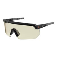 Ergodyne Skullerz AEGIR Anti-Scratch Anti-Fog Safety Glasses with Matte Black Frame and Indoor / Outdoor Lenses 55004