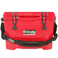 Grizzly Cooler Red 15 Qt. Extreme Outdoor Merchandiser / Cooler