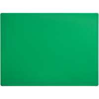 Thunder Group 24" x 18" x 1/2" Green Polyethylene Cutting Board