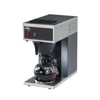 Curtis CAFE1DB10A000 12 Cup Pourover Coffee Brewer with 1 Lower Warmer - 120V