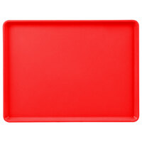 Cambro 1216D521 12" x 16" Red Dietary Tray - 12/Case