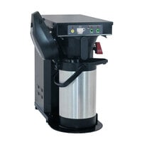 Curtis TLP12A Low Profile 18" Automatic Airpot Brewer with Stainless Steel Finish - 120V, 1500W