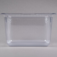 Vollrath 8028410 Super Pan® 1/2 Size Clear Polycarbonate Food Pan - 8" Deep