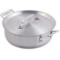 Bon Chef 60022 Cucina 1 Qt. 24 oz. Stainless Steel Round Casserole with Lid