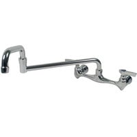 Advance Tabco K-211 Wall-Mount Faucet with 8" Centers - 18" Swing Nozzle