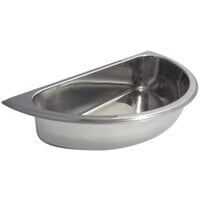 Bon Chef 12007 2.5 Qt. Half Size Stainless Steel Food Pan