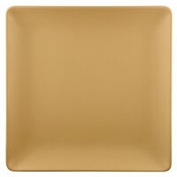 Elite Global Solutions ECO1111SQ Greenovations 11" Rattan-Colored Square Plate - 6/Case