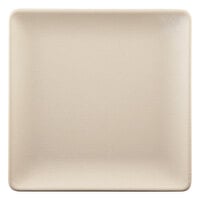 Elite Global Solutions ECO66SQ Greenovations 6" Papyrus-Colored Square Plate - 6/Case