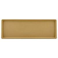 Elite Global Solutions ECO412 Greenovations 12" x 4 1/4" Rattan-Colored Rectangular Tray - 6/Case