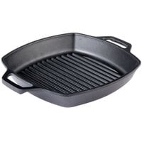 Elite Global Solutions MGP13 Illogical 13 inch Black Faux Cast Iron Skillet