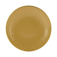 Elite Global Solutions D10RR Pebble Creek Olive Oil-Colored 10" Round Plate - 6/Case