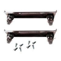 True 872009 4" Casters with Frames - 4/Set