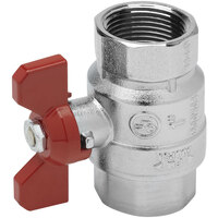 T&S AG-7E Ball Valve with 1" NPT Connections for Gas Fixtures