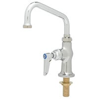 T&S B-0207-CR-LS Deck Mounted Single Hole Pantry Faucet with 6" Swing Nozzle, Loose Shank Inlet, and Cerama Cartridge