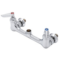 T&S B-0230-EELN Wall Mounted Pantry Faucet Base with 8" Centers and EE Connections