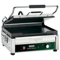 Waring WFG275 Tostato Supremo Smooth Top & Bottom Sandwich Toasting Grill - 14" x 14" Cooking Surface - 120V, 1800W