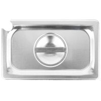 Vollrath 94400 1/4 Size Stainless Steel Slotted Cover for Super Pan 3